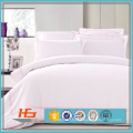 Poly Cotton Double Embroidery Style Bedding Set For Luxury Hotel Bed